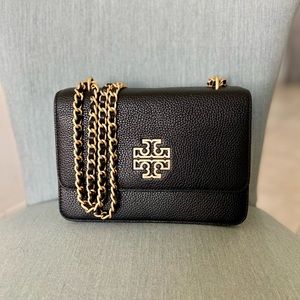 Tory Burch Britten Small Convertible Shoulder Bag